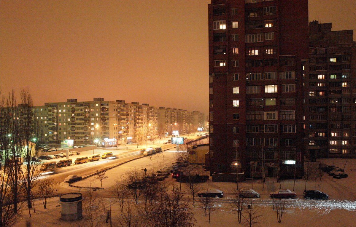 ночной вид фото