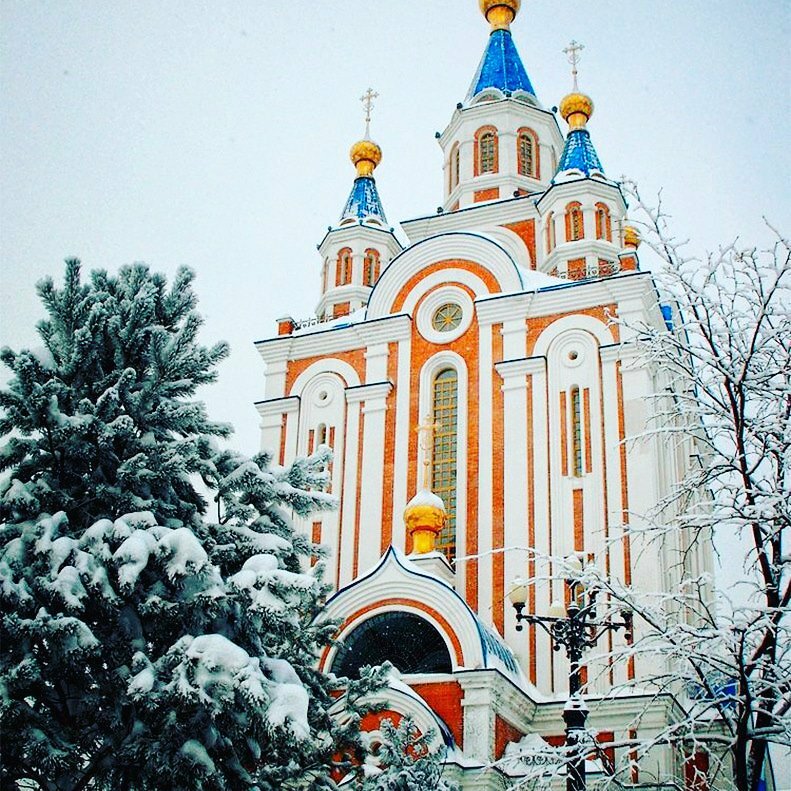 успенский собор хабаровск фото