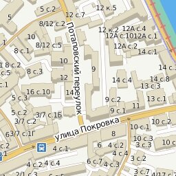 леонтьевский переулок на карте москвы фото