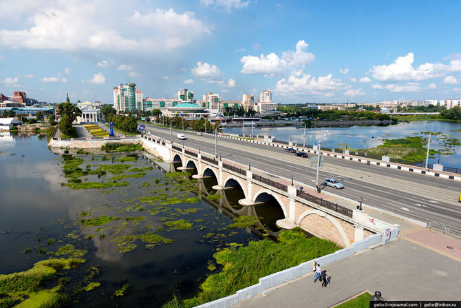 троицкий мост челябинск фото
