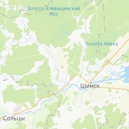 шимск карта фото