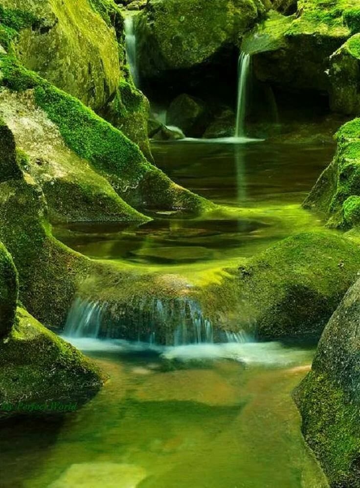 красивый водопад фото