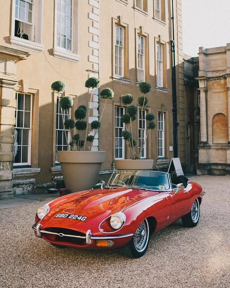 jaguar e-type фото