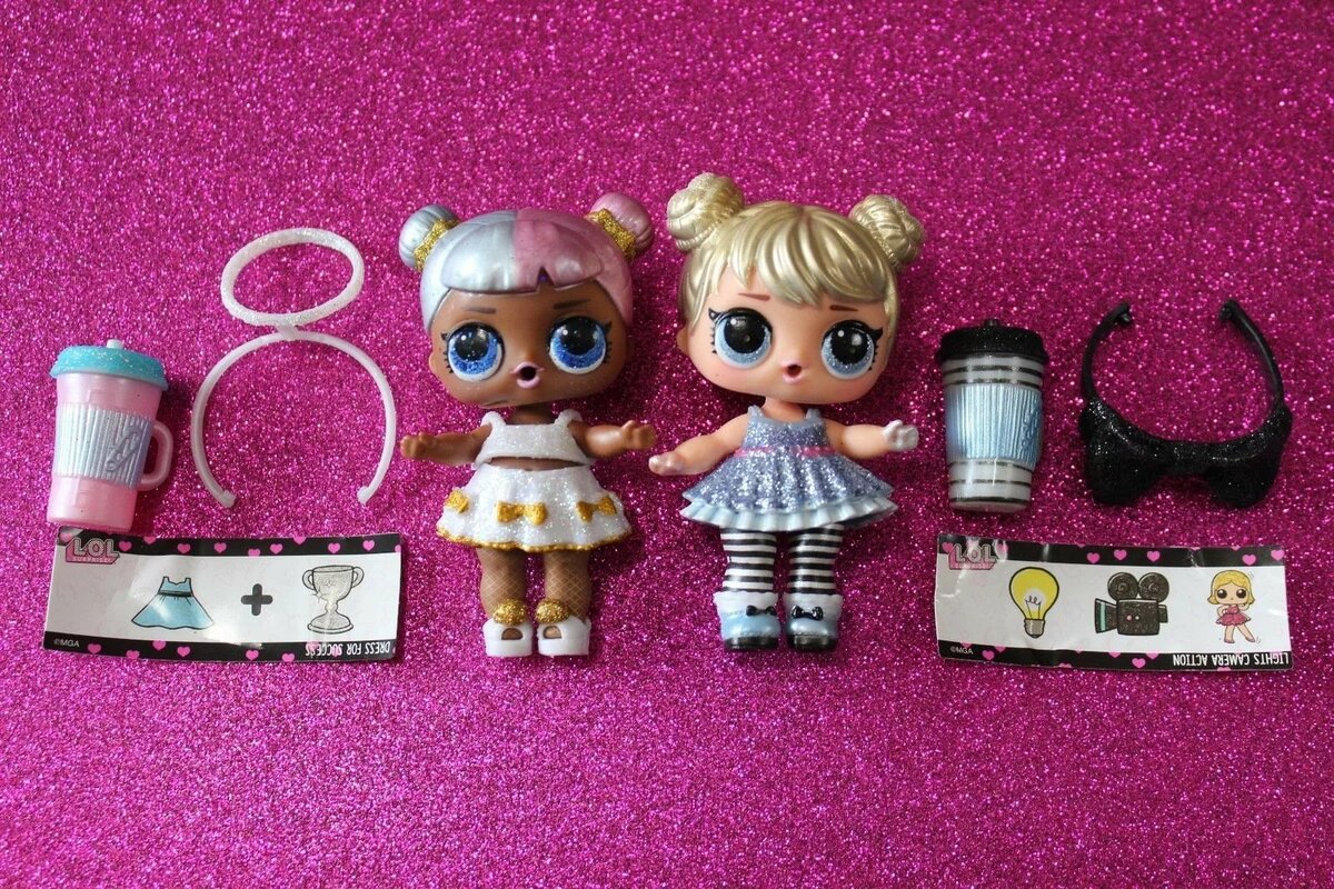 lol glam glitter dress for success