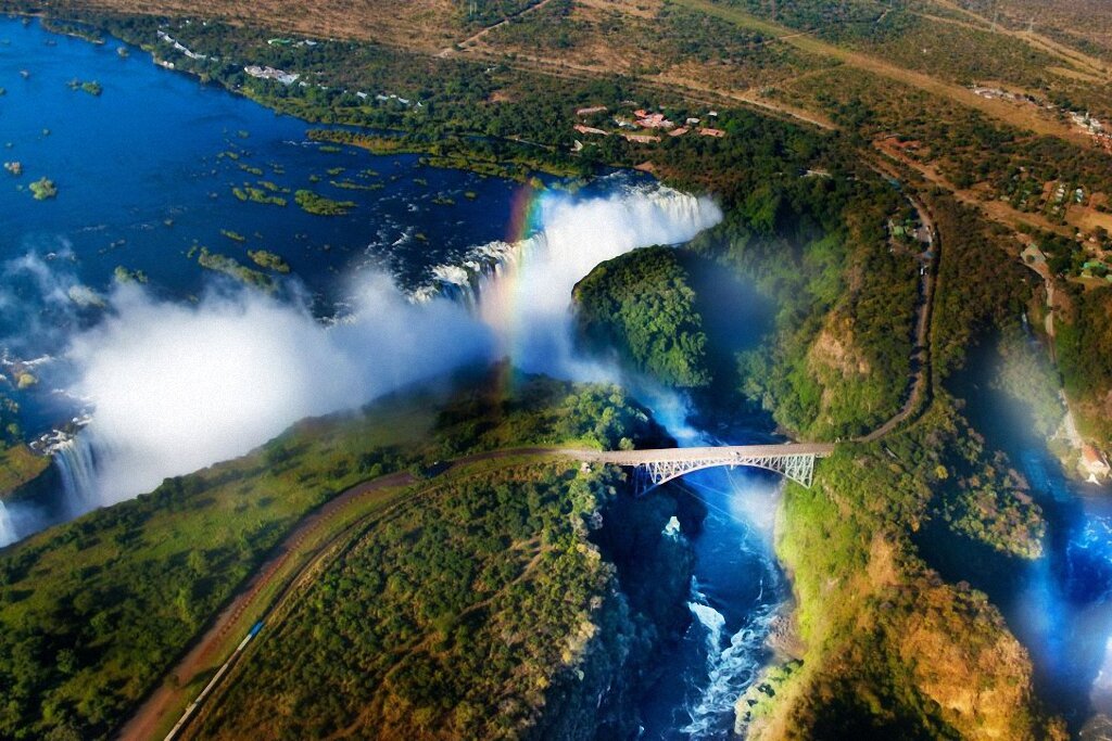 национальный парк водопад виктория фото
