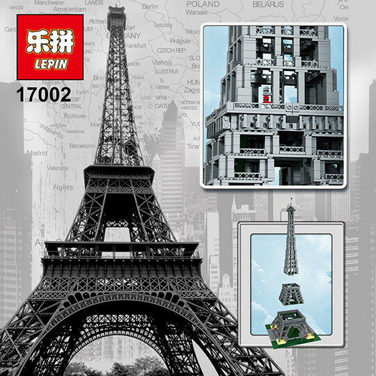 аналог lego 10181 эйфелева башня фото