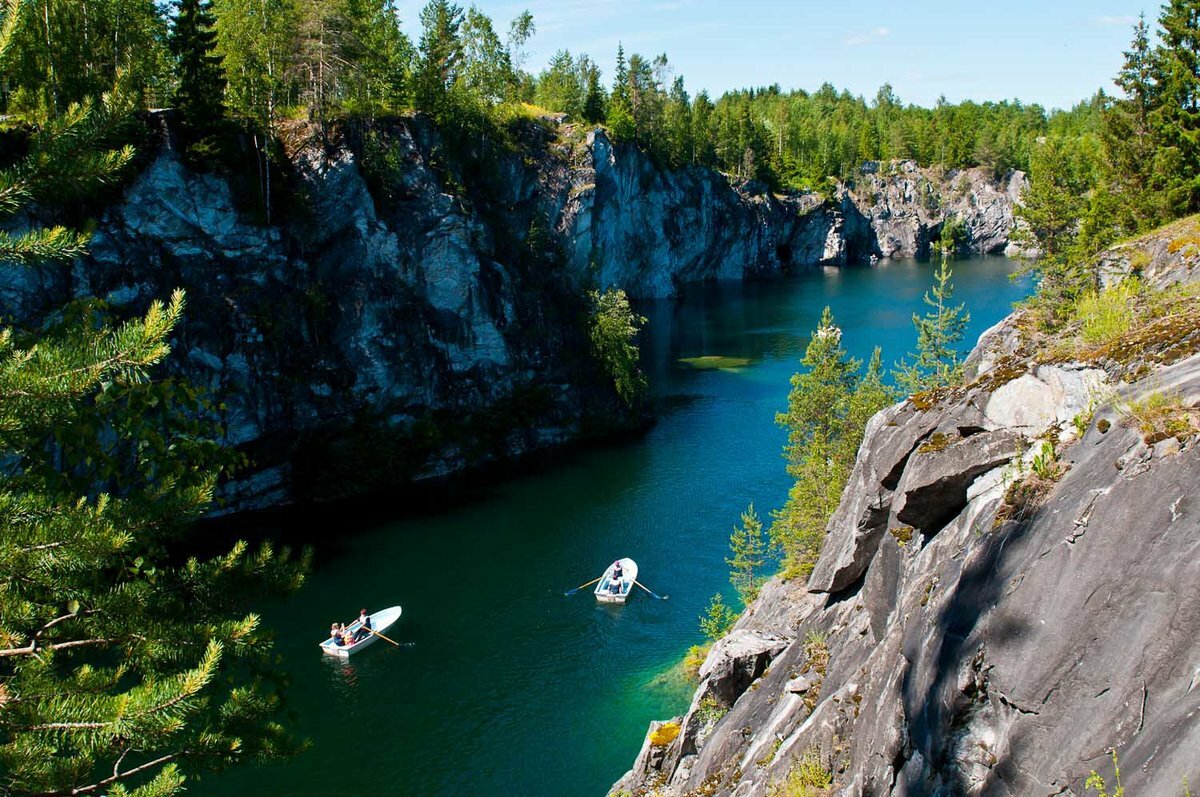 горный парк рускеала карелия фото