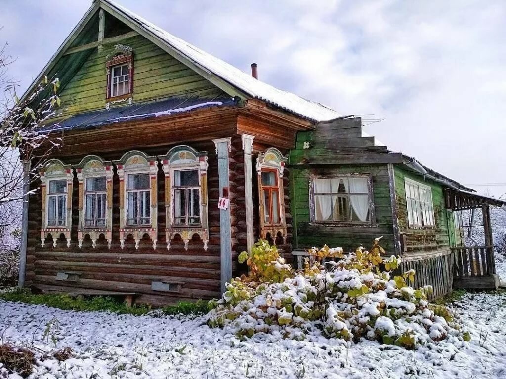 деревенский домик вологодской области фото
