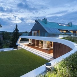 современные крыши фото