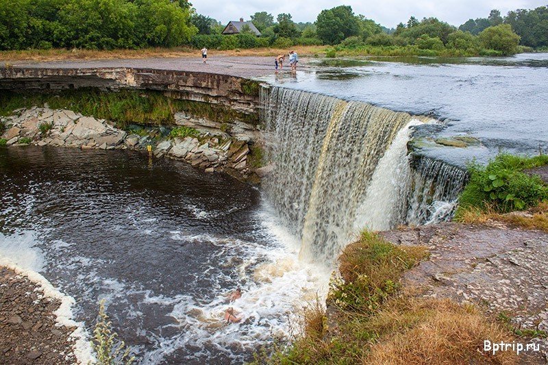водопад ягала (река ягала, 23 км от таллина) фото