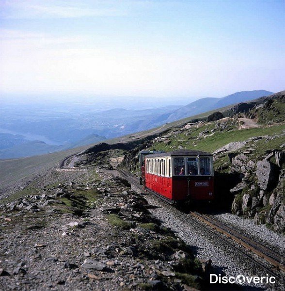 валлийская высокогорная железная дорога фото