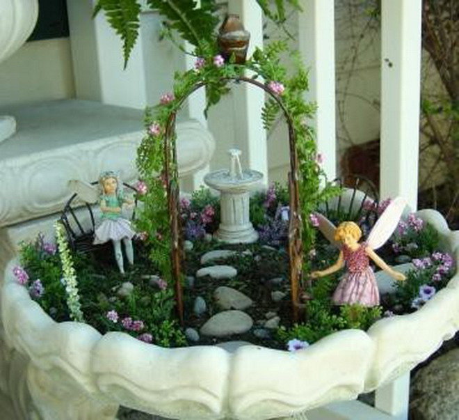 garden ideas outdoor fairy фото