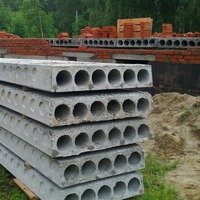 плита перекрытия пустотная фото