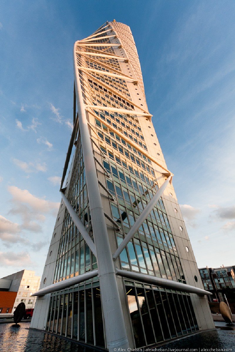 turning torso мальмё фото