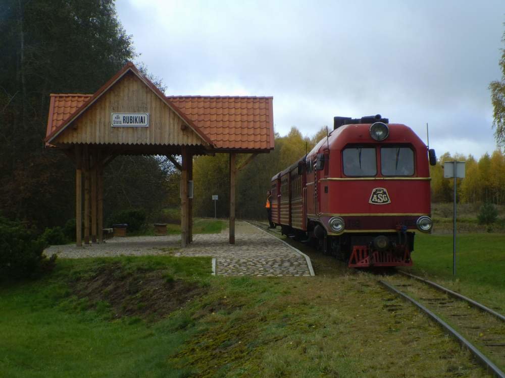Аукштайтская узкоколейная железная дорога фото