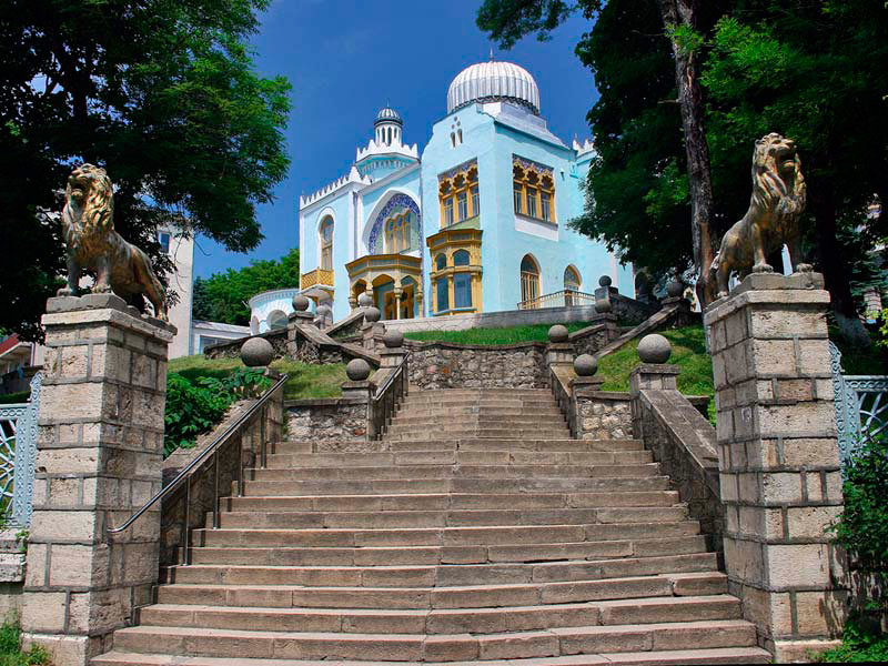 курортный парк железноводск дворец эмира бухарского фото
