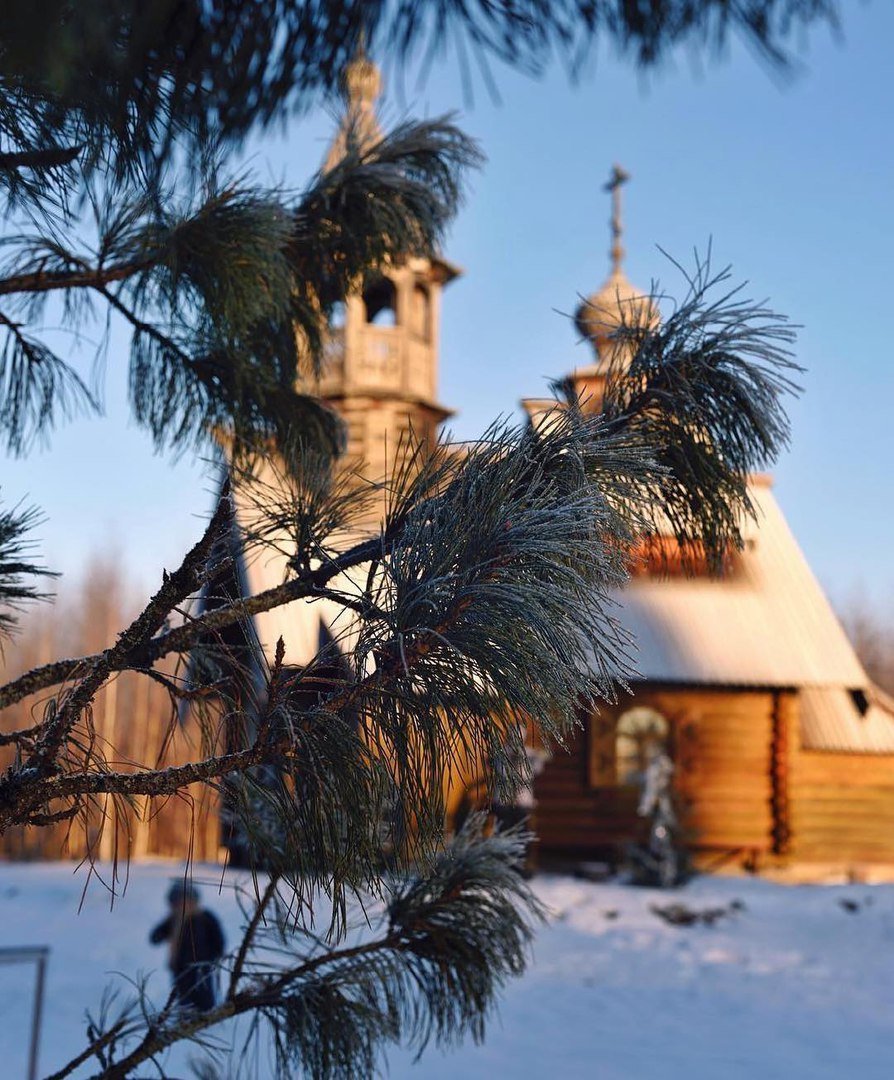 храм зимой фото