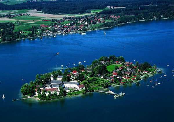 chiemsee озеро германия фото