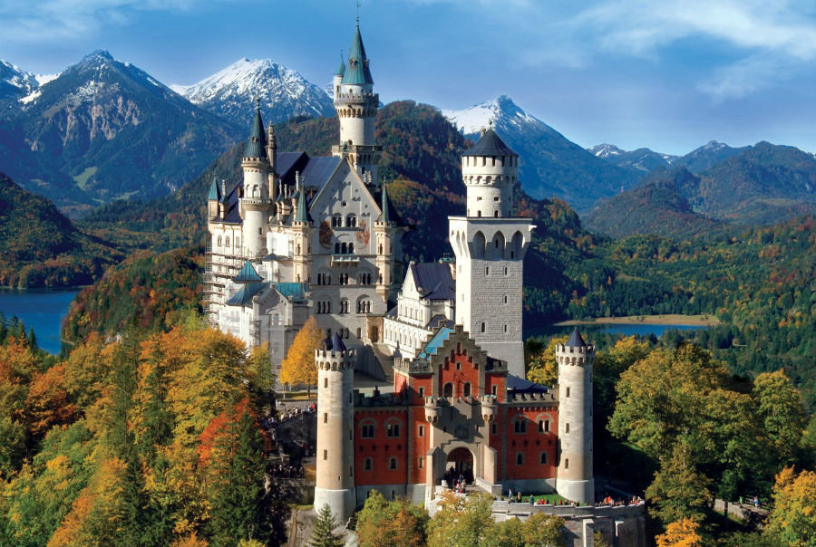 замок нойшванштайн германия фото