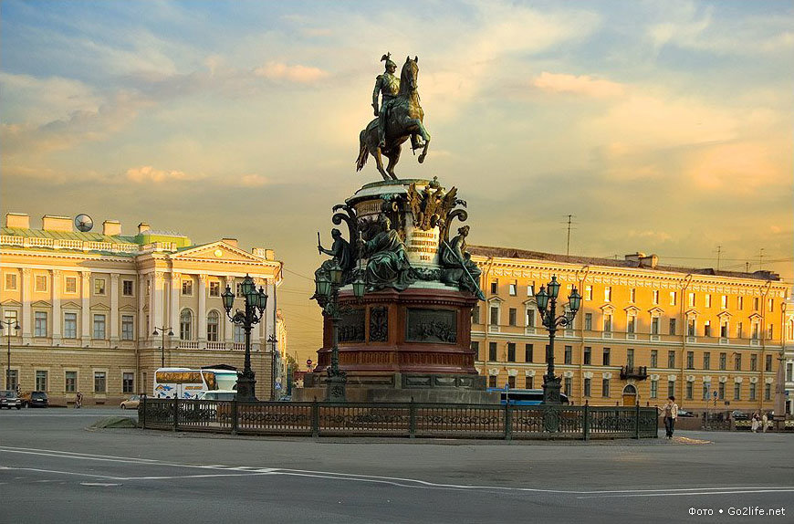 памятник николаю 1 в санкт петербурге фото