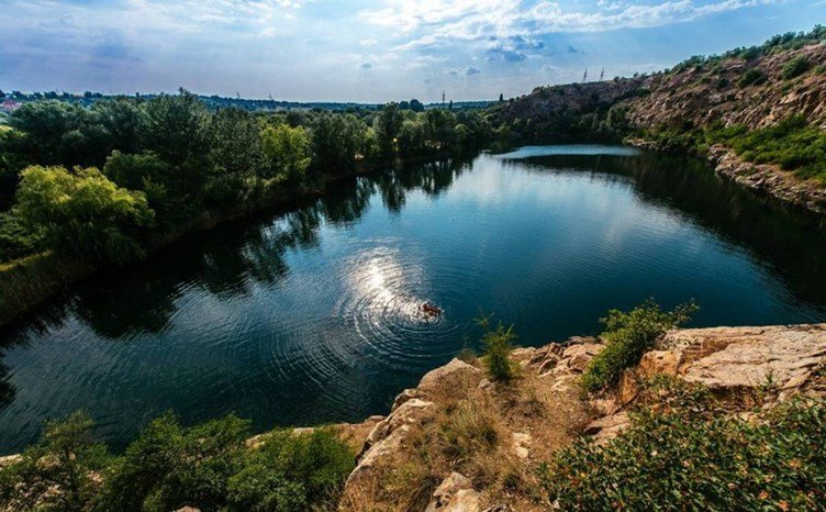 озеро голубое фото