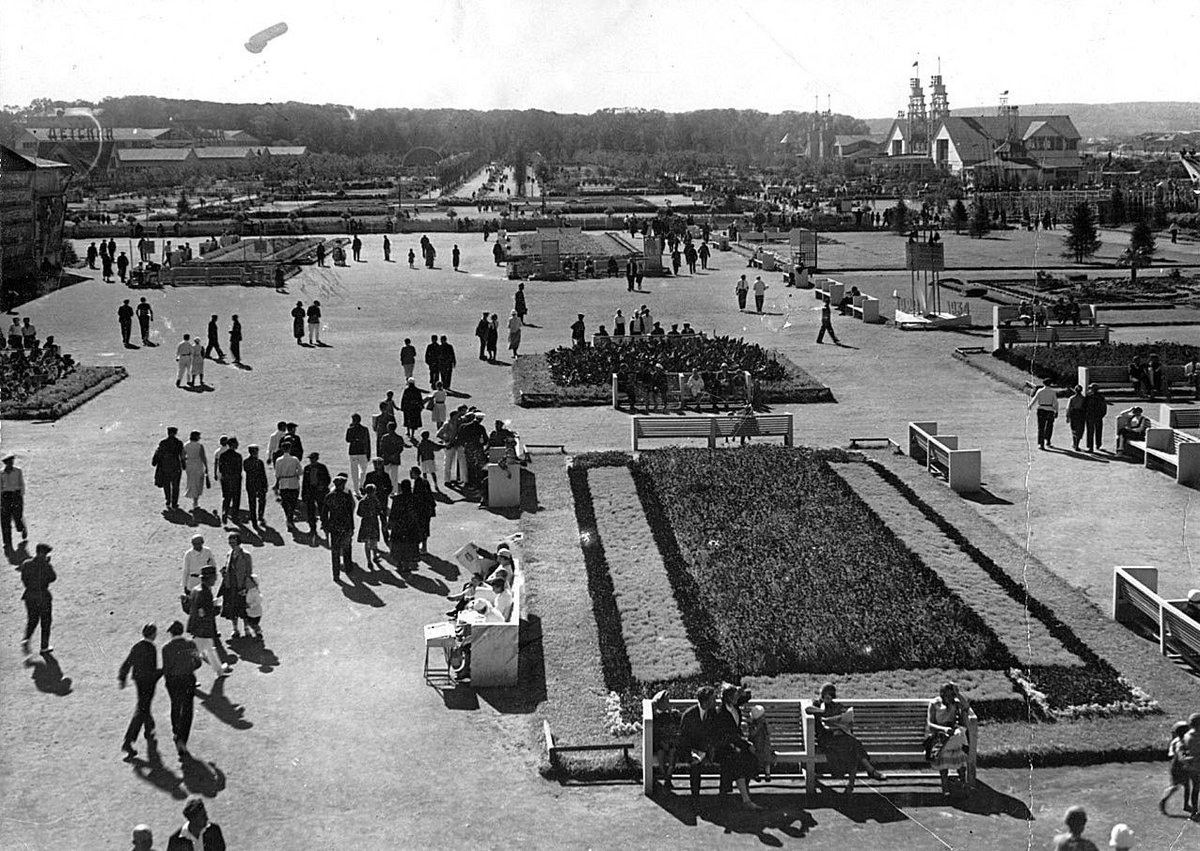 парк горького в москве 1928 фото