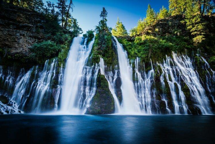 водопад фото