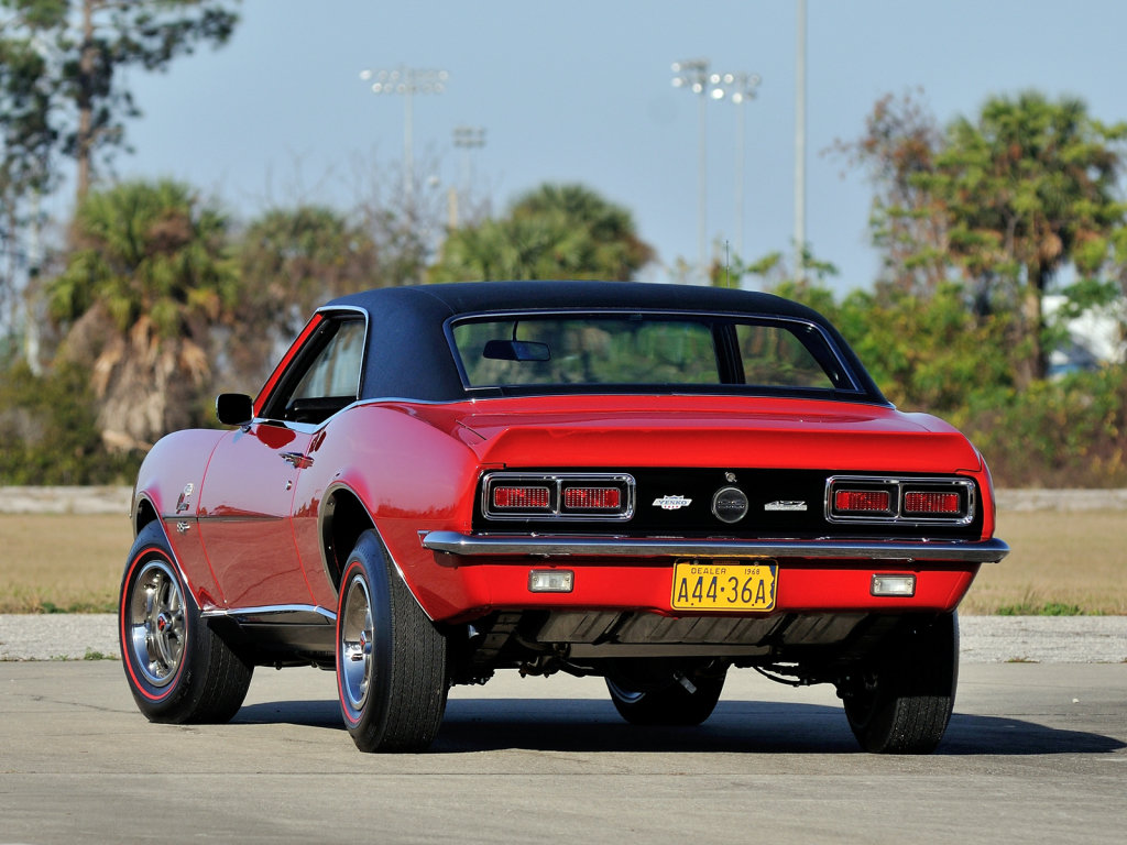 1968 chevrolet camaro yenko rs/ss фото