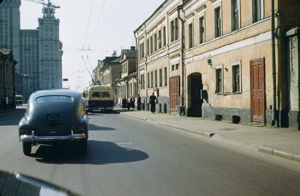 москва 50-х фото