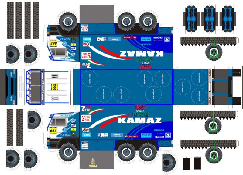 D Модели Машин Из Бумаги