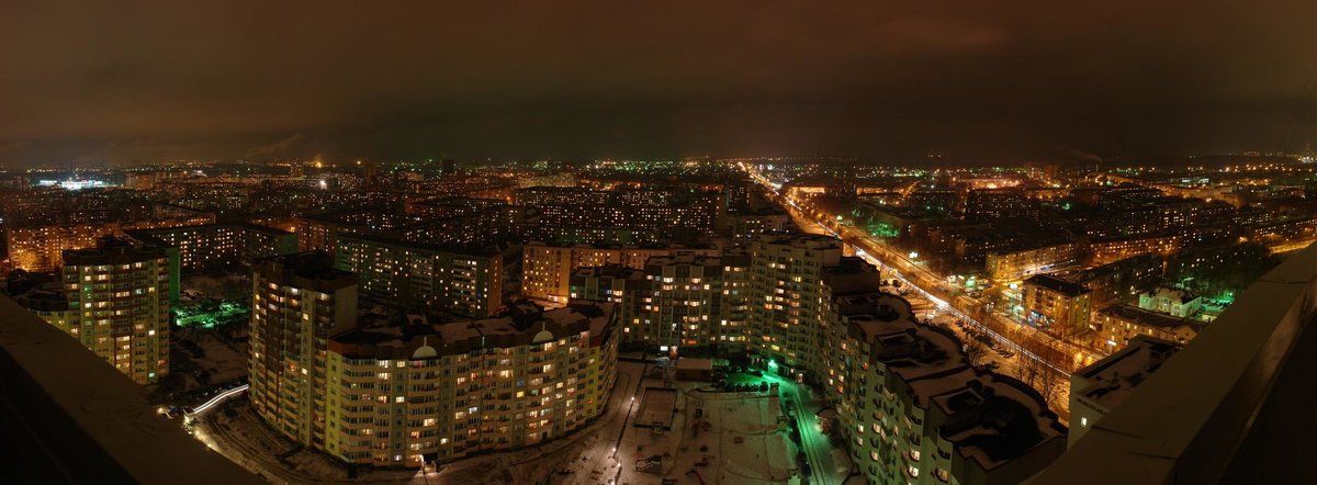 ночной екатеринбург панорама фото