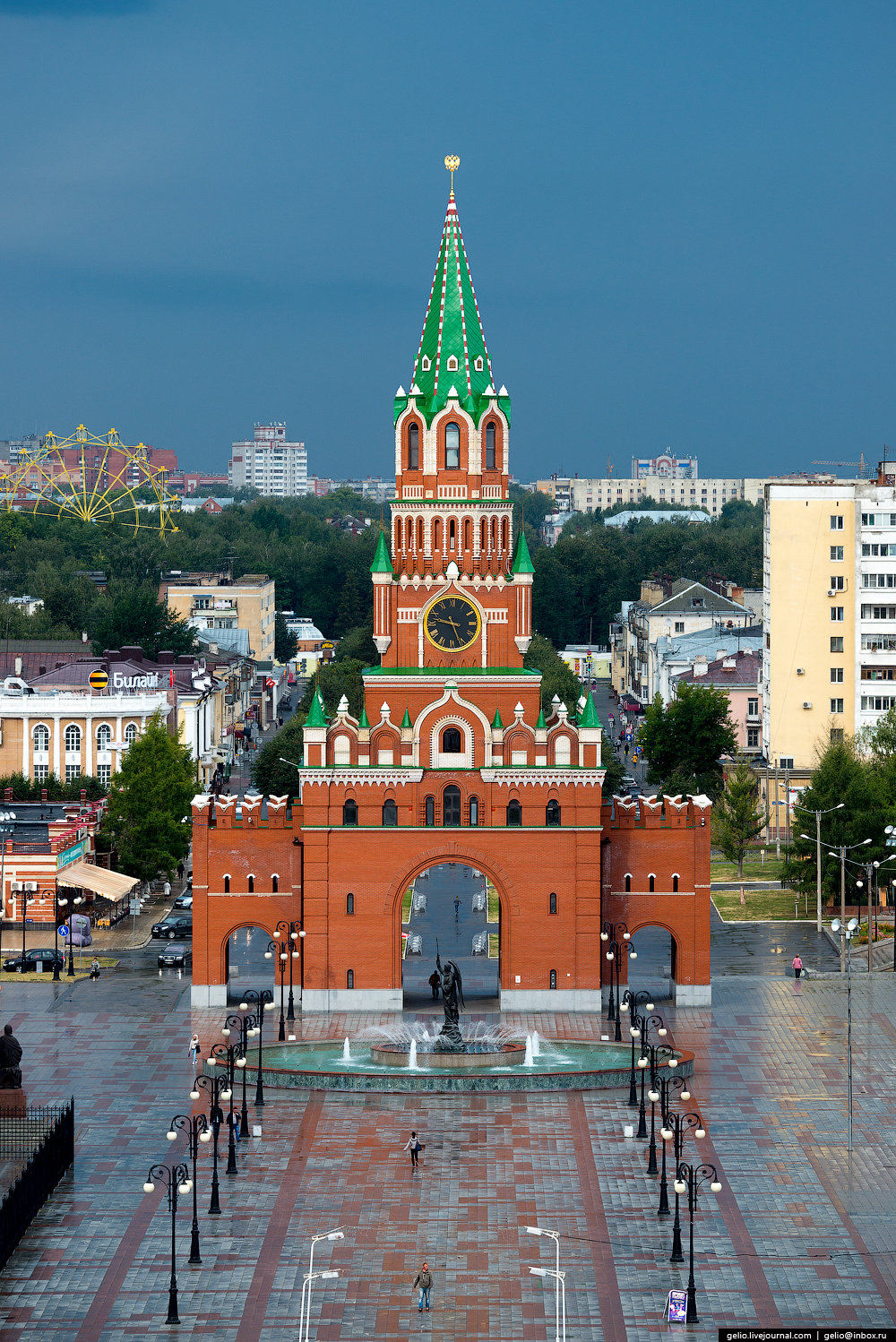 благовещенская башня йошкар-ола фото