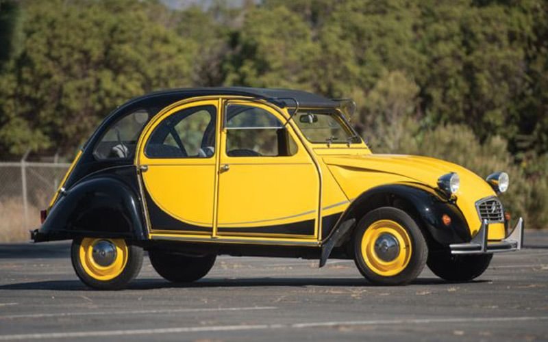 ситроен 2cv модель фото