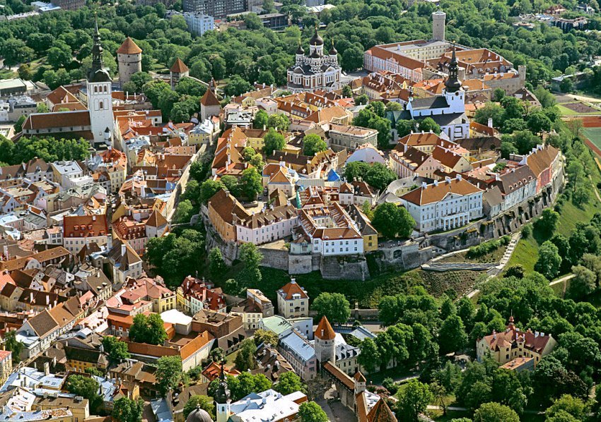 эстония таллин старый город фото