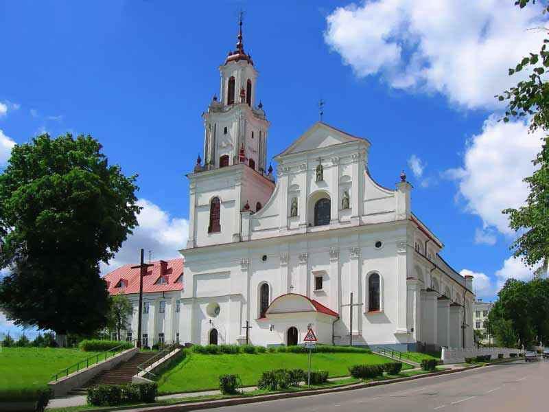 гродно костел обретения святого креста фото