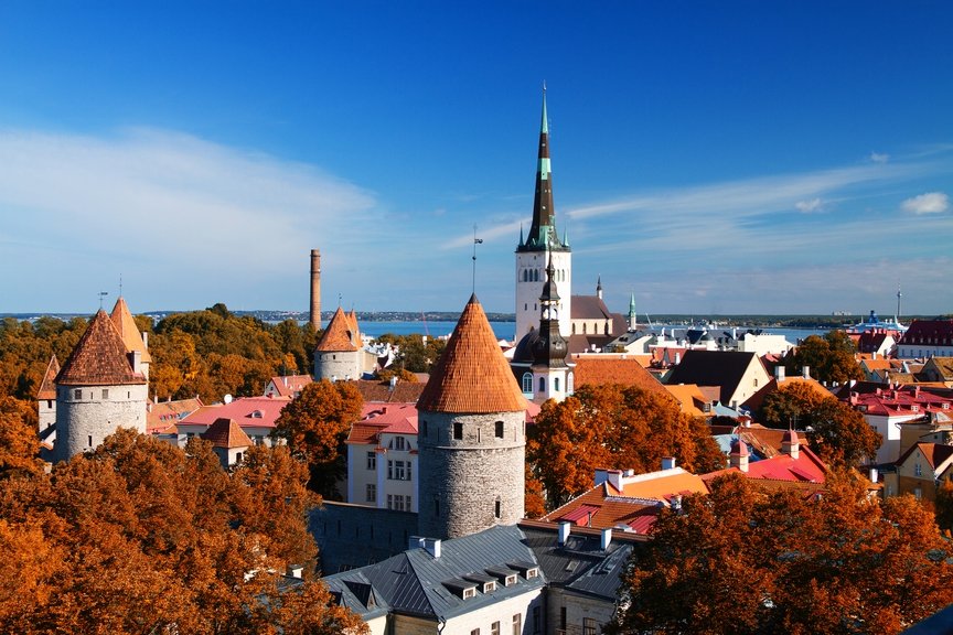 эстония талин осень фото