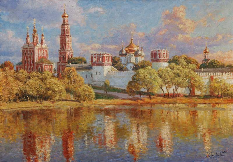 новодевичий монастырь картины игоря разживина фото