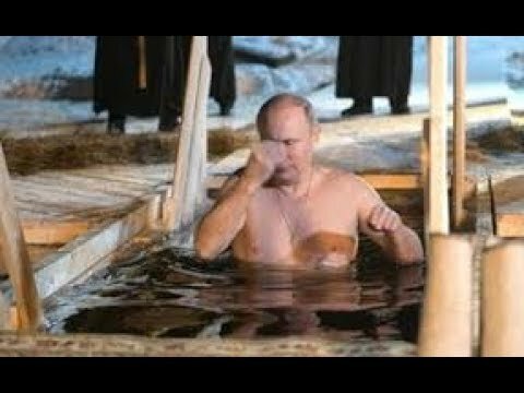 путин на крещение 2018 фото