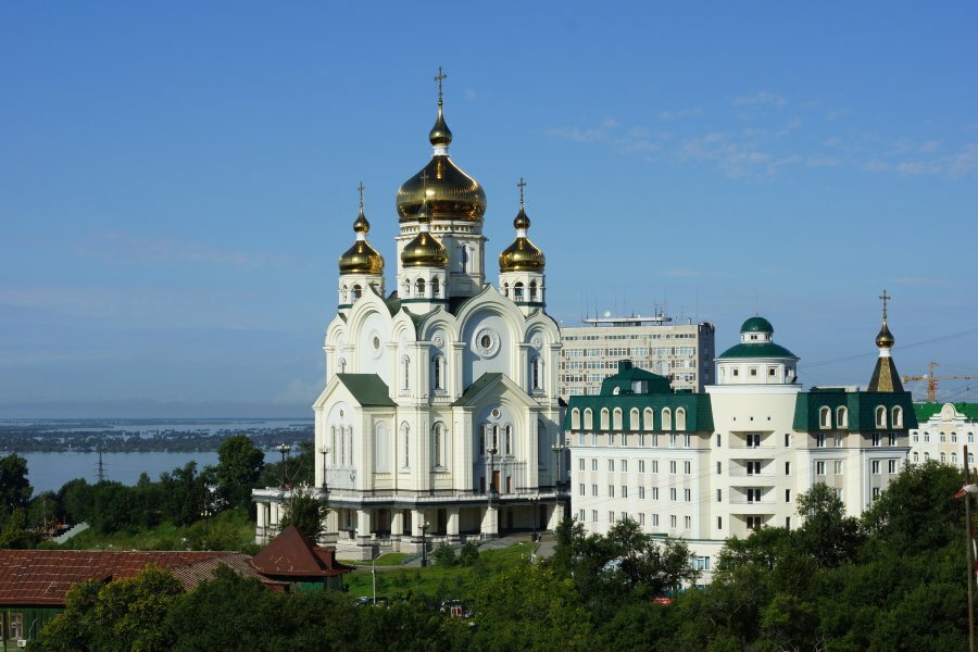 преображенский собор хабаровск фото