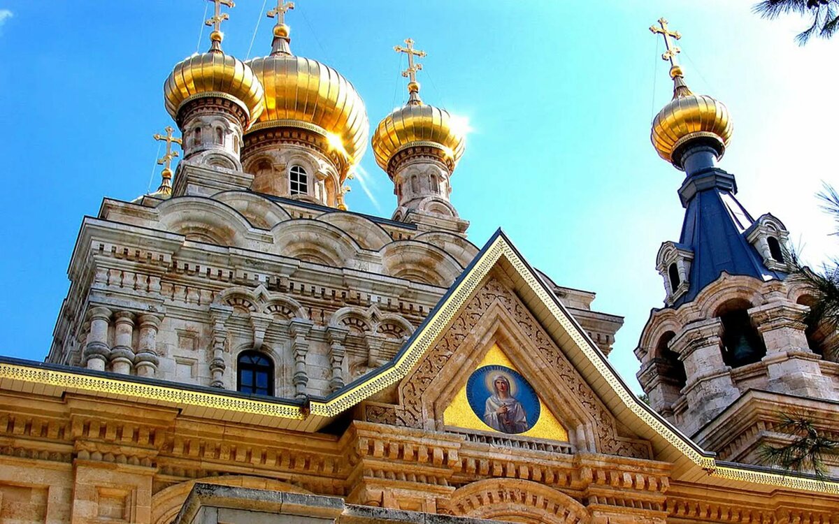 церковь марии магдалины в иерусалиме фото