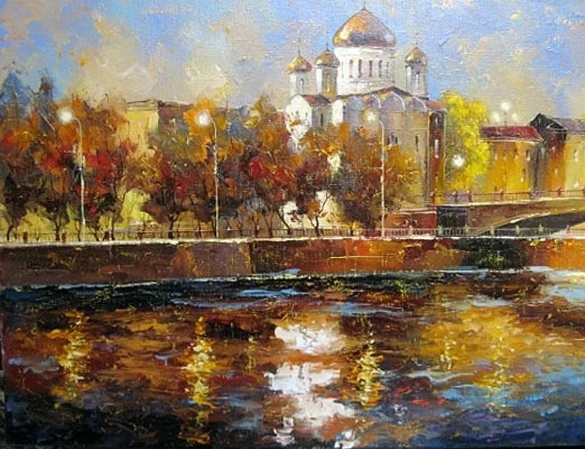 художник волков сергей риксович городские пейзажи фото