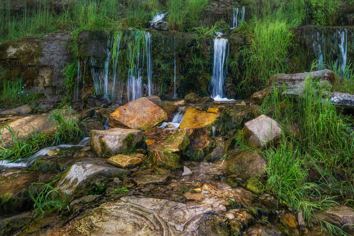 красивый водопад фото