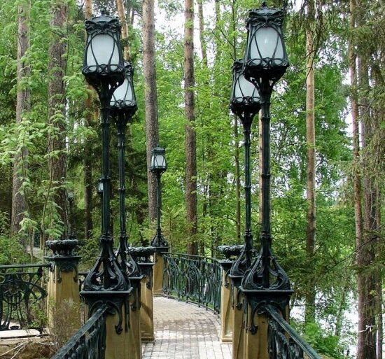 фонари для парка фото