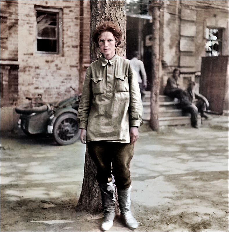 женщины военнопленные 1941 год фото