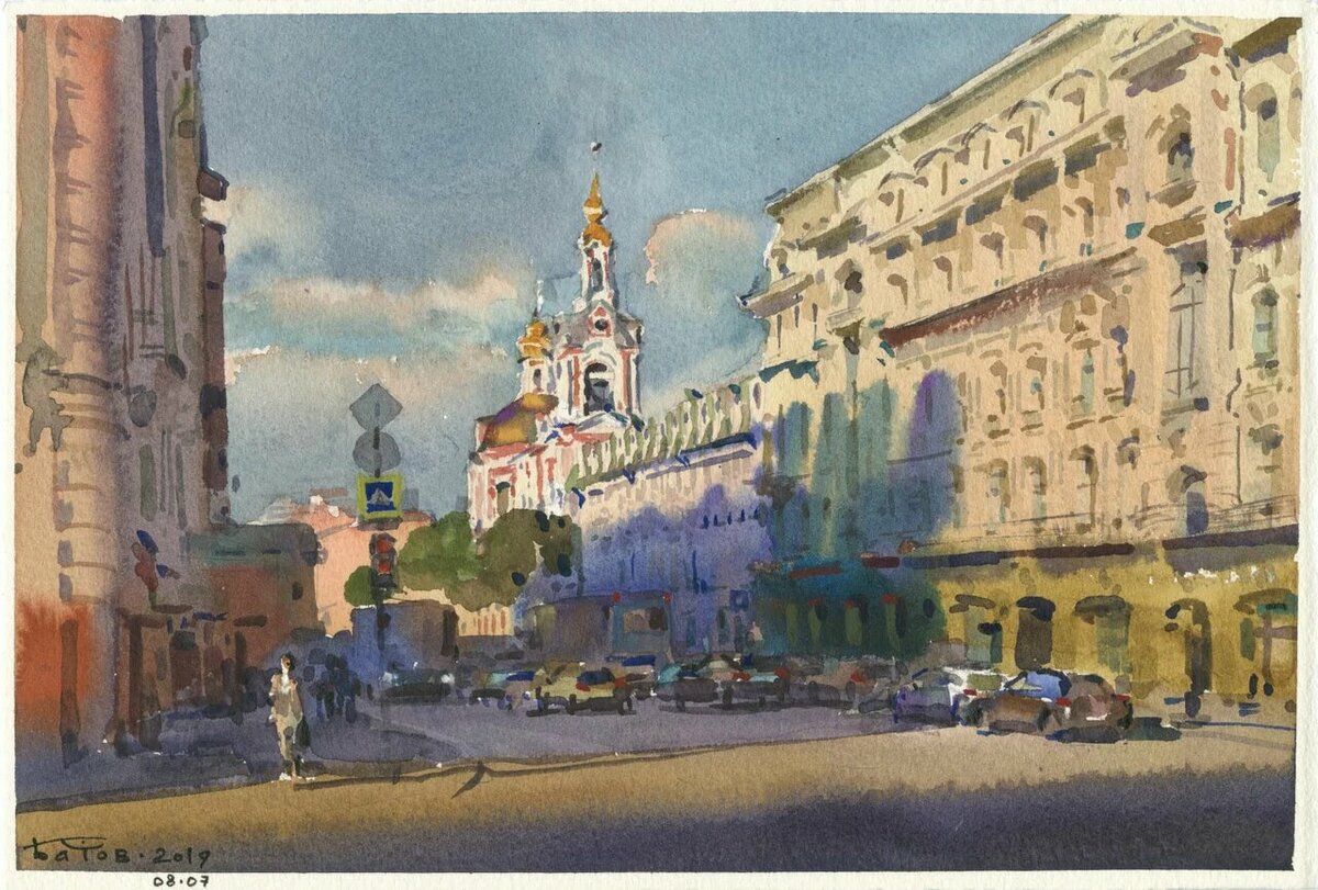 антон батов художник акварельная москва фото