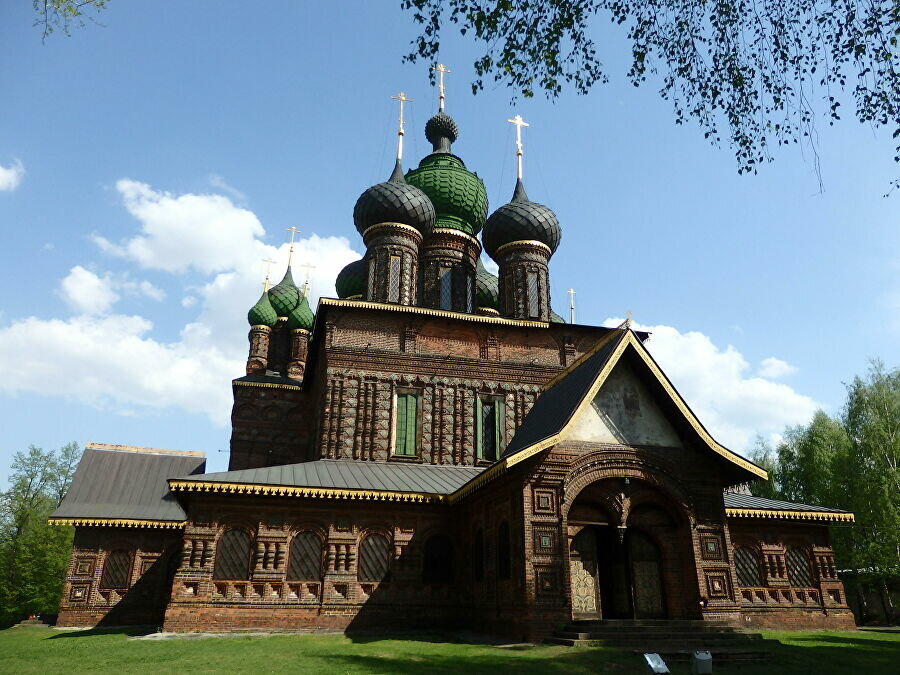 церковь иоанна предтечи в толчкове 1671-1687 фото