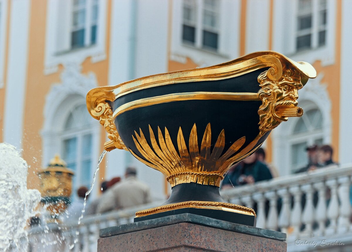 фонтан тритон в петергофе фото
