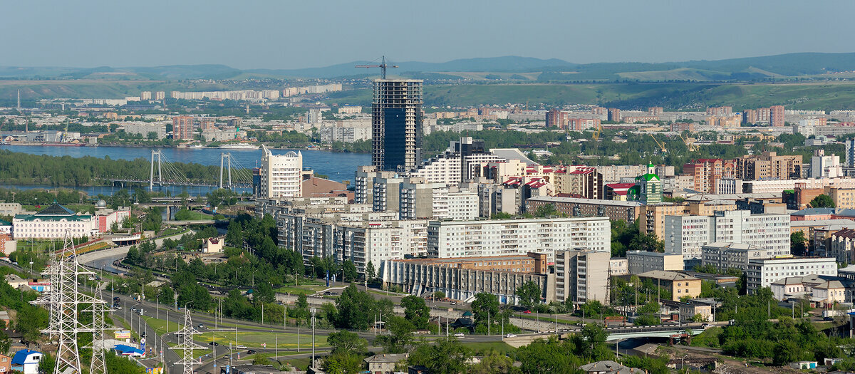 вид красноярска фото