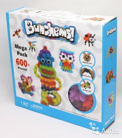 конструктор липучка bunchems фото