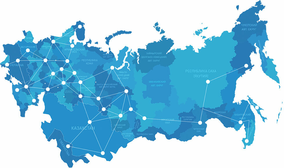 карта россии фото